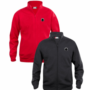 Collegepaita vetoketjulla Patalogo musta