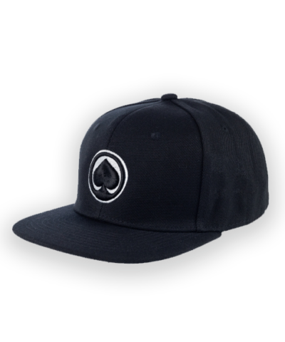 Lippis snapback kohologolla musta