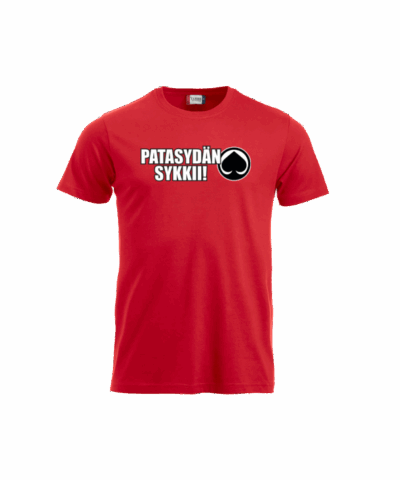 Alternative view of T-paita Patasydän Sykkii