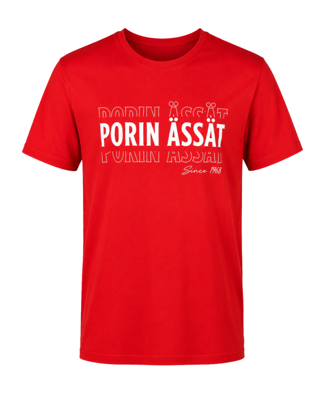 T paita Porin ss t tekstill Punainen Porin ss t t-paita-porin-ss-t-tekstill-punainen-porin-ss-t